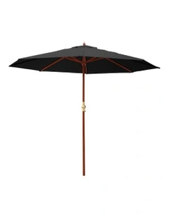 Cantilever 3M Outdoor Umbrella In Black