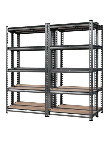 Warehouse Shelving 4x.07m Black