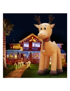 Christmas Inflatable Reindeer 5M Illuminated Decorations