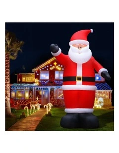 Christmas Inflatable Santa 5M Illuminated Decorations