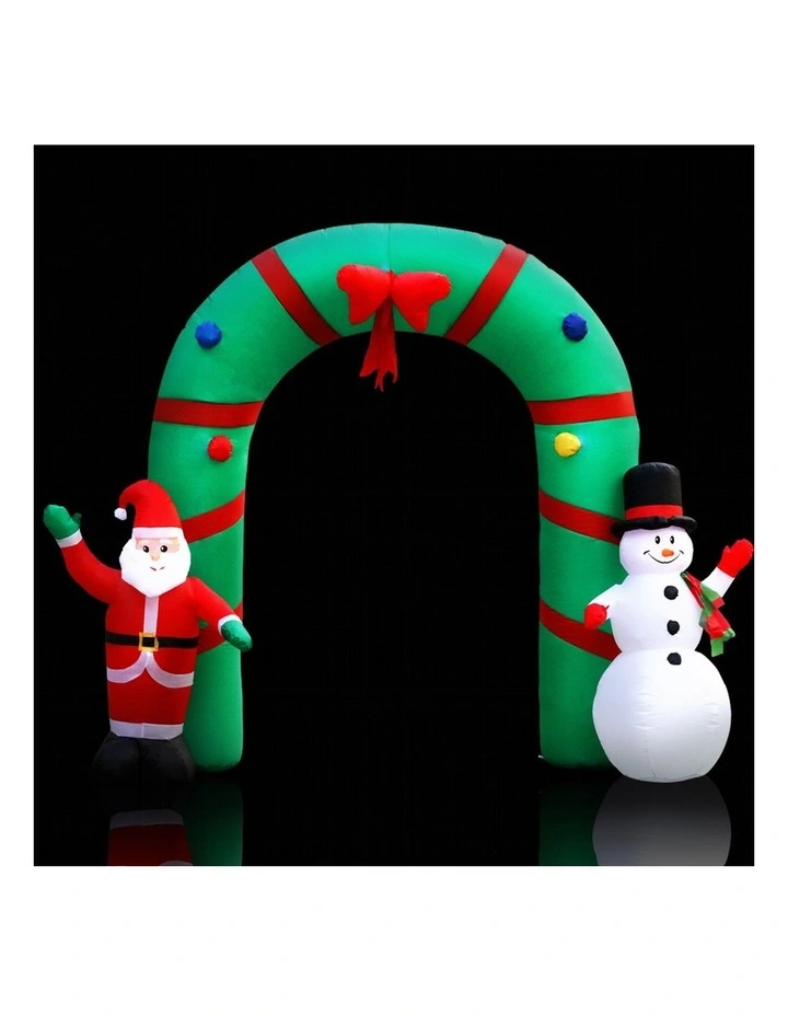 Christmas Inflatable Archwary 2.8M Illuminated Decorations image 2