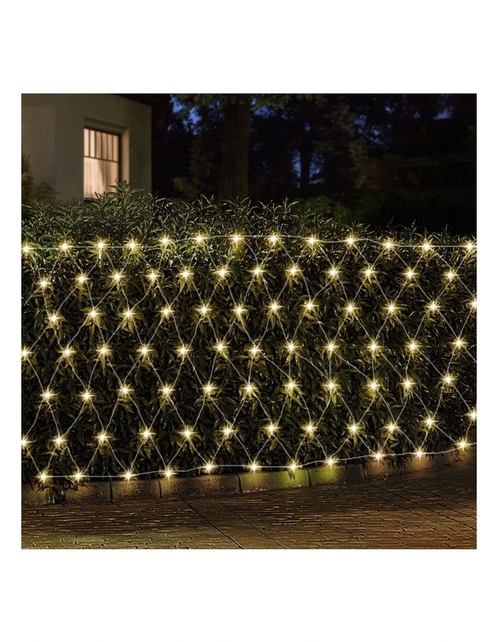 1000 LED Christmas Lights4mx6m Net String Light in Warm White image 1