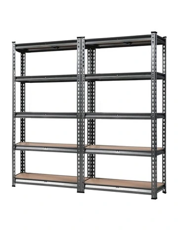Garage Shelving 2x1.5m in Charcoal