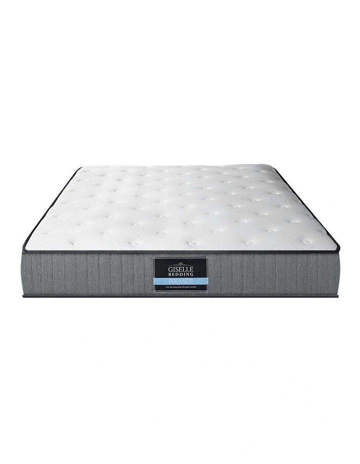 Leera Series Tight Top Double Mattress in White image 6