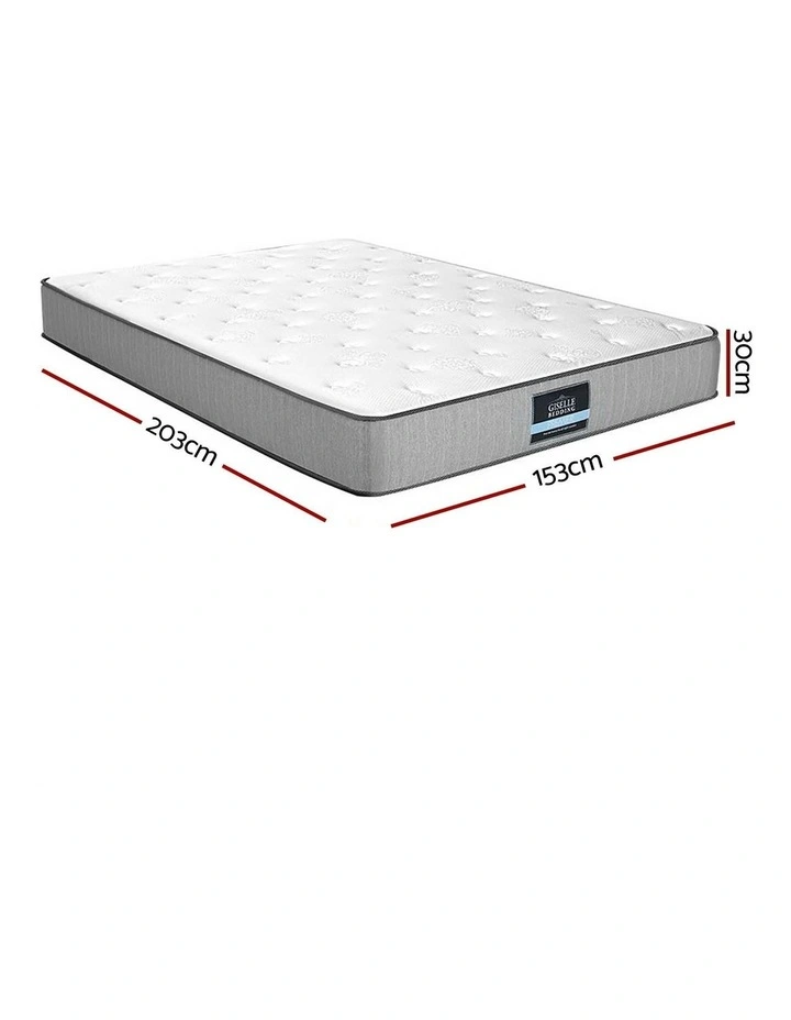 Leera Series Tight Top Queen Mattress in White image 7