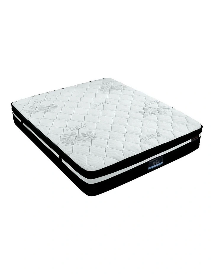 Regine Series Euro Top Double Mattress 28cm in White image 2