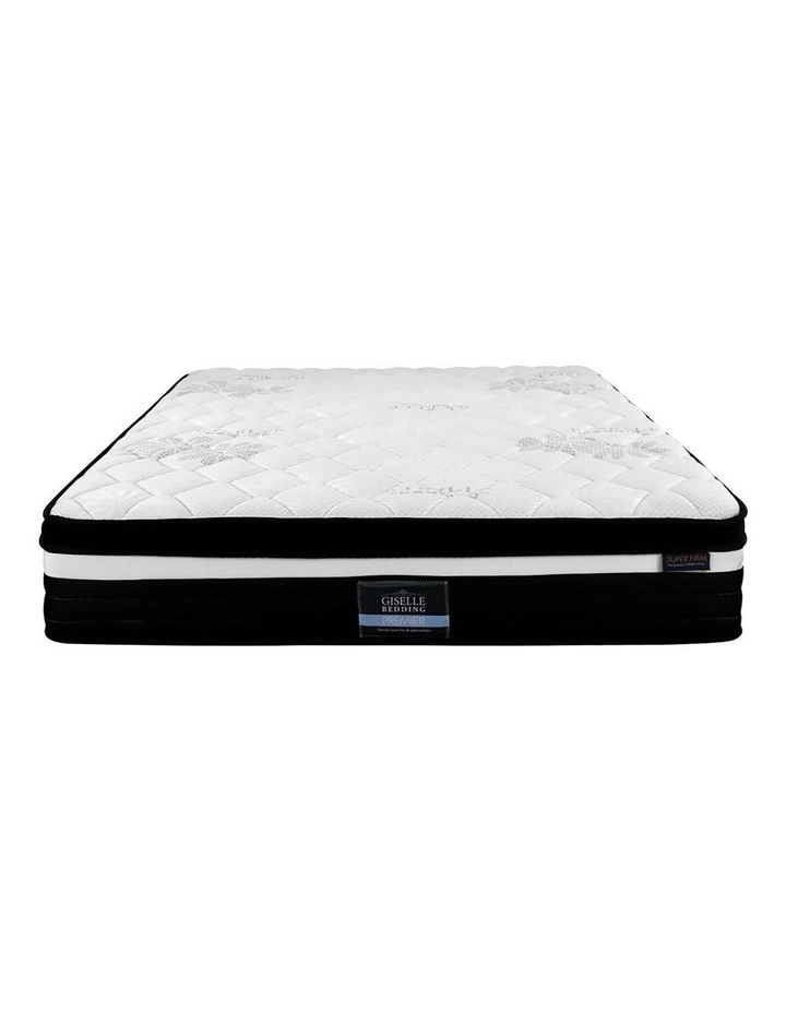 Regine Series Euro Top Double Mattress 28cm in White image 6