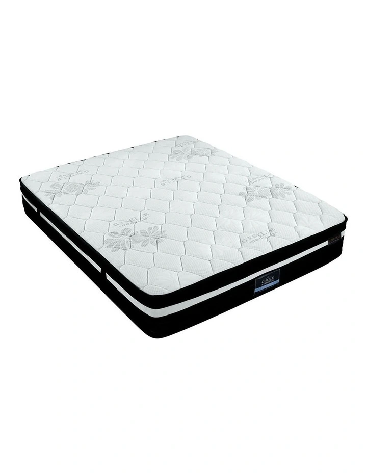 King single Extra Firm Mattress 28cm in White image 2