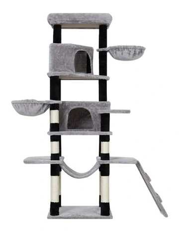 Cat Tree Tower 161cm in Grey