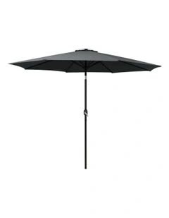 Outdoor 3m Umbrella in Black
