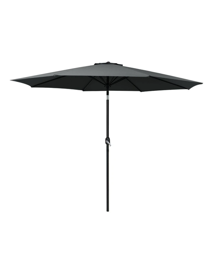 Outdoor 3m Umbrella in Black image 1