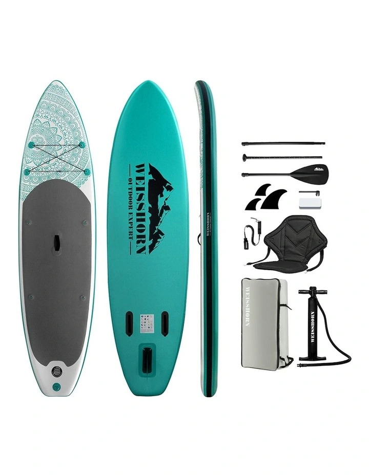 Inflatable Stand Up Paddle Board in Blue image 3