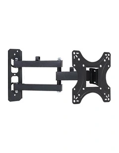 TV Wall Mount Bracket Tilt Swivel Full Motion 32 37 42inch in Black