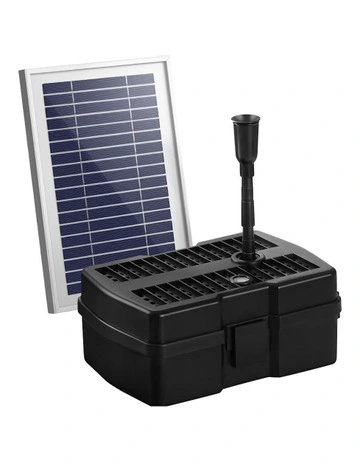 Gardeon Solar Pond Pump with Filter Box 6.6FT