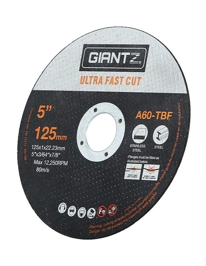 125mm 5" Cutting Disc Wheel Grinder X100 image 1