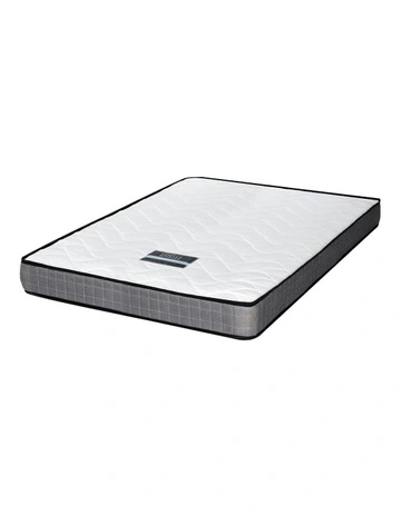Bonnel Spring Mattress 13cm Queen in White