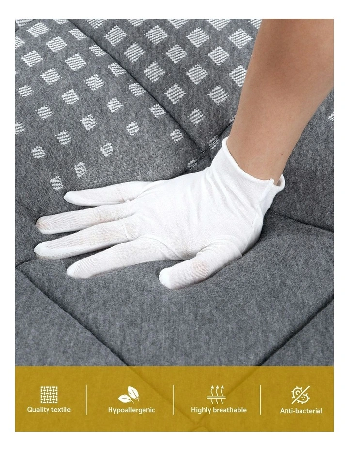 Giselle Bedding King Single 18cm Mattress Pillow Top image 4