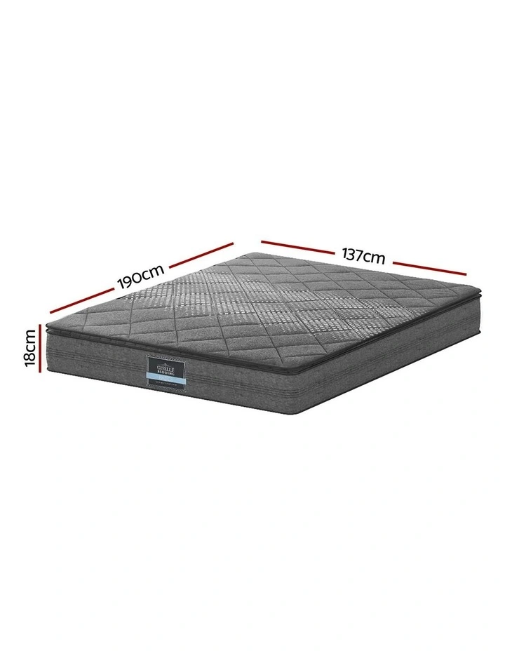 Giselle Bedding Double 18cm Mattress Pillow Top image 7