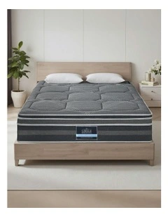 Kristie Series Dual Euro Top Queen Mattress 35cm in Grey