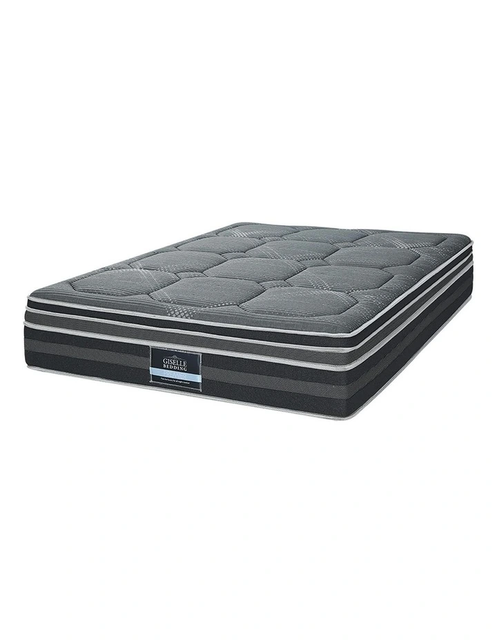 Kristie Series Dual Euro Top Queen Mattress 35cm in Grey image 2