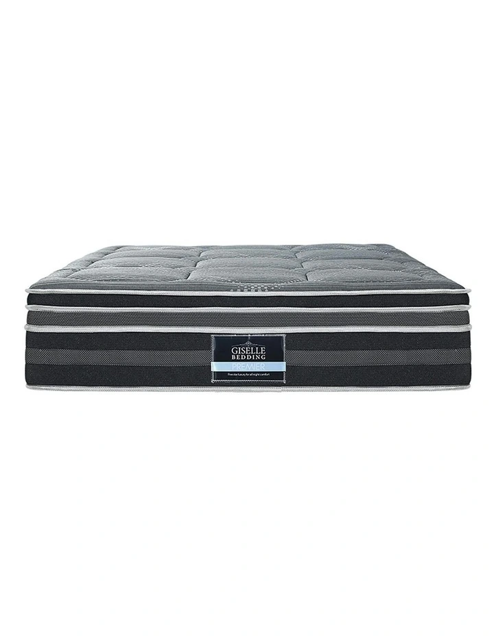 Kristie Series Dual Euro Top Queen Mattress 35cm in Grey image 6