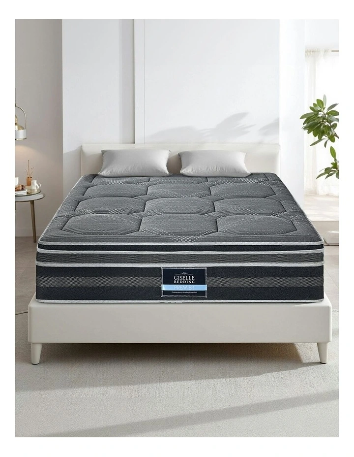 Kristie Series Dual Euro Top King Mattress 35cm in Grey image 1
