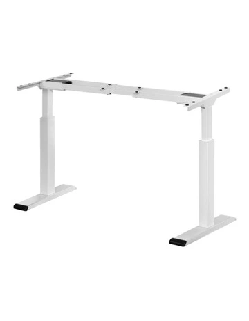 Standing Desk Motorised Frame Only in White