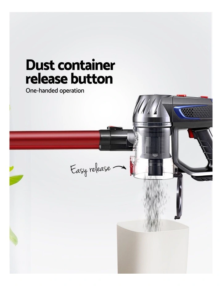 K7 Cordless Vacuum Cleaner 3-in-1, 4 HEPA Filters, Headlight, Wall Mount image 4