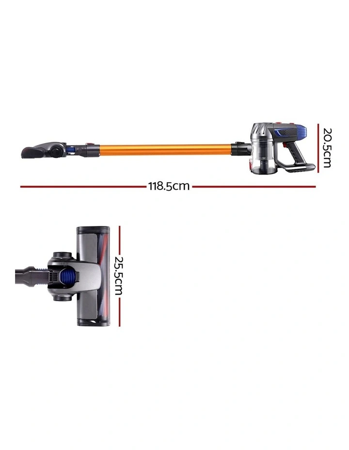 K7 Cordless Vacuum Cleaner 3-in-1, 4 HEPA Filters, Headlight, Wall Mount image 4