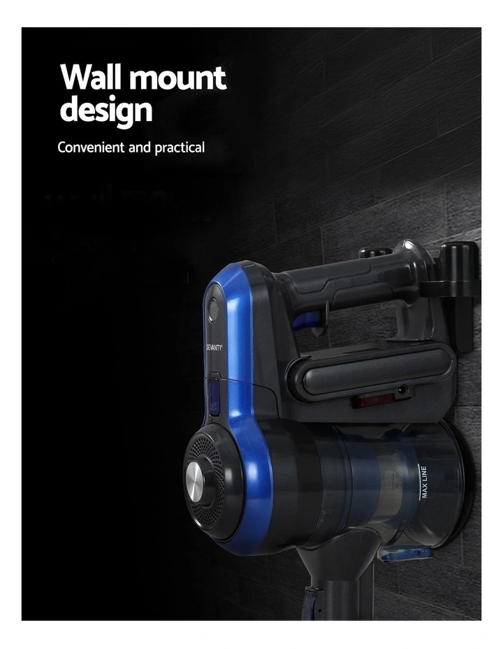 Devanti Handheld Vacuum Cleaner Brushless 250W Blue image 5