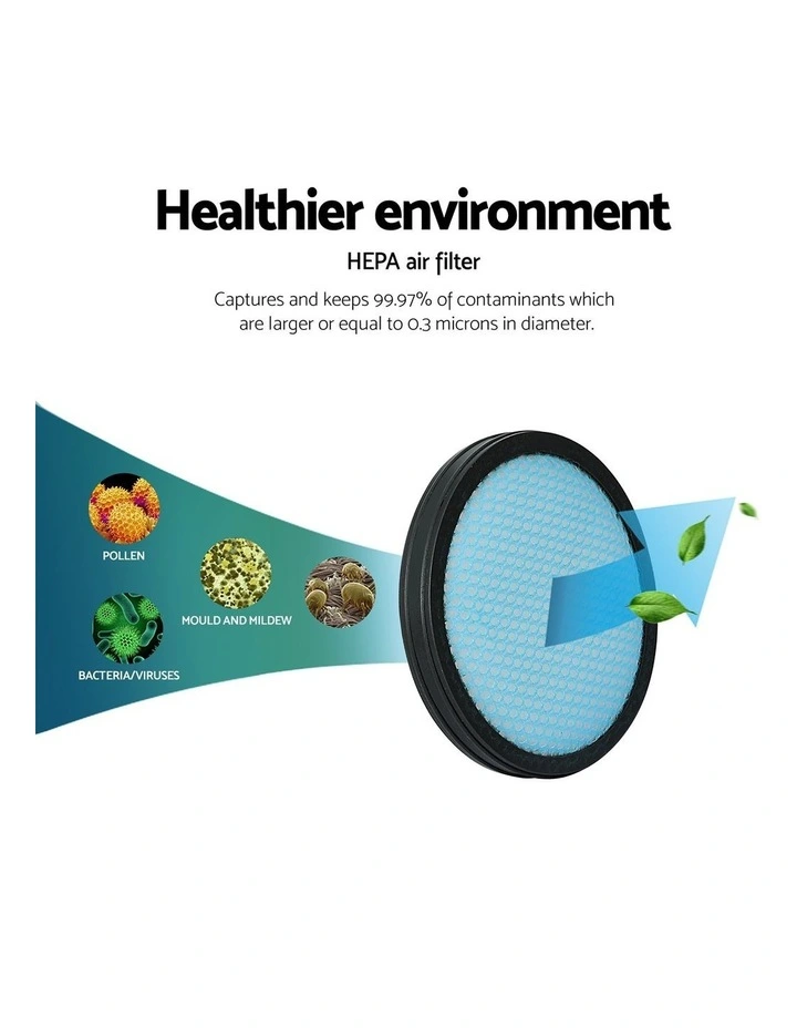 Devanti Handheld Vacuum Cleaner Brushless 250W Blue image 7