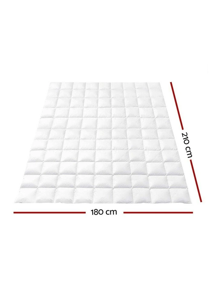 Goose Down Feather Quilt 700GSM Double image 7