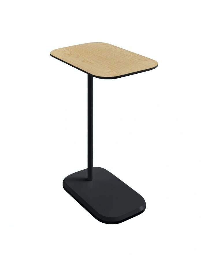 Side Table in Oak/Black image 1