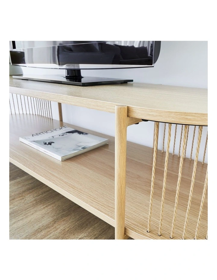Harbor TV Unit 144cm in Natural image 4