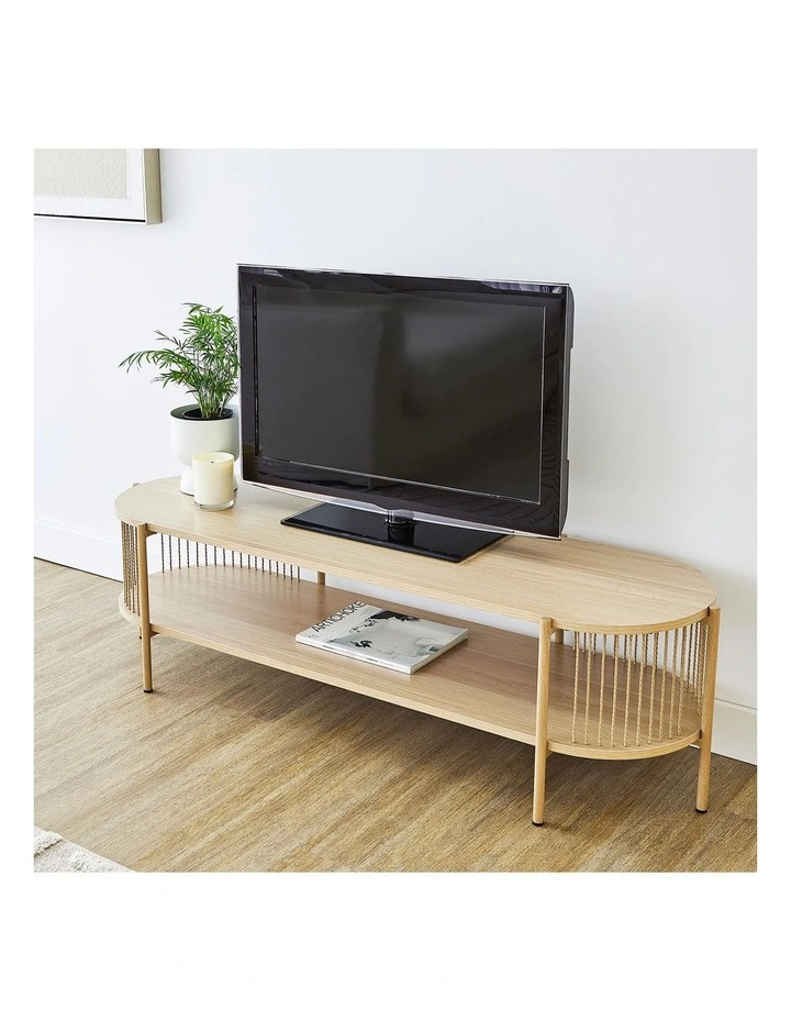 Harbor TV Unit 144cm in Natural image 7