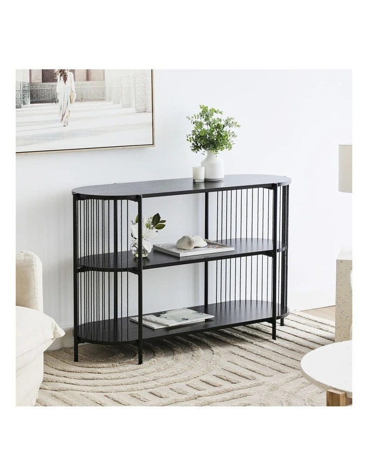 Harbor Sideboard 124cm in Black image 4