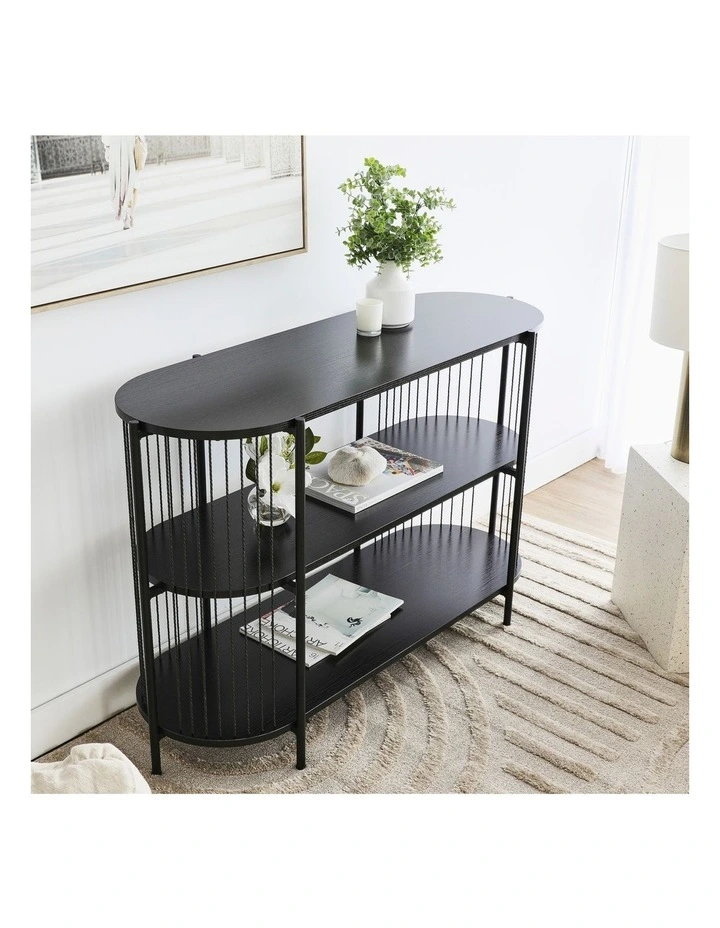 Harbor Sideboard 124cm in Black image 6