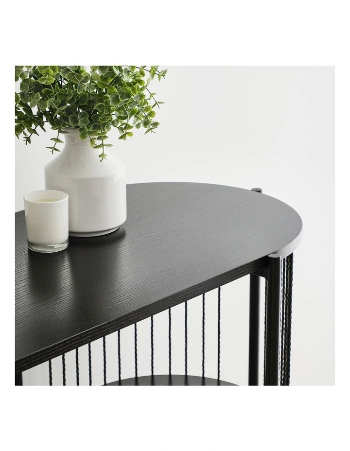 Harbor Sideboard 124cm in Black image 7