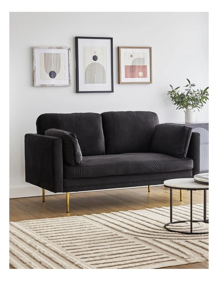 Corteze Sofa in Black image 2