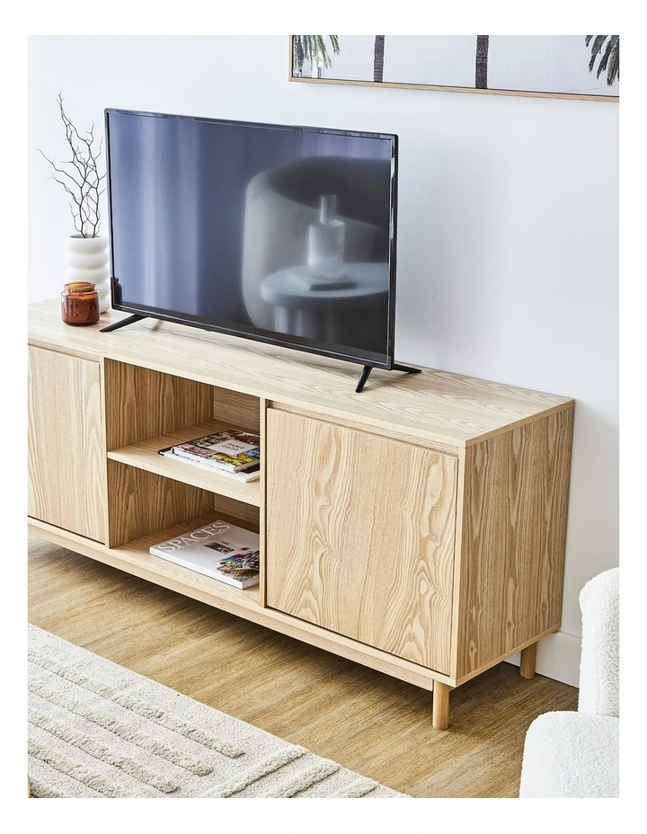 Emerson TV Unit 160cm in Natural image 5