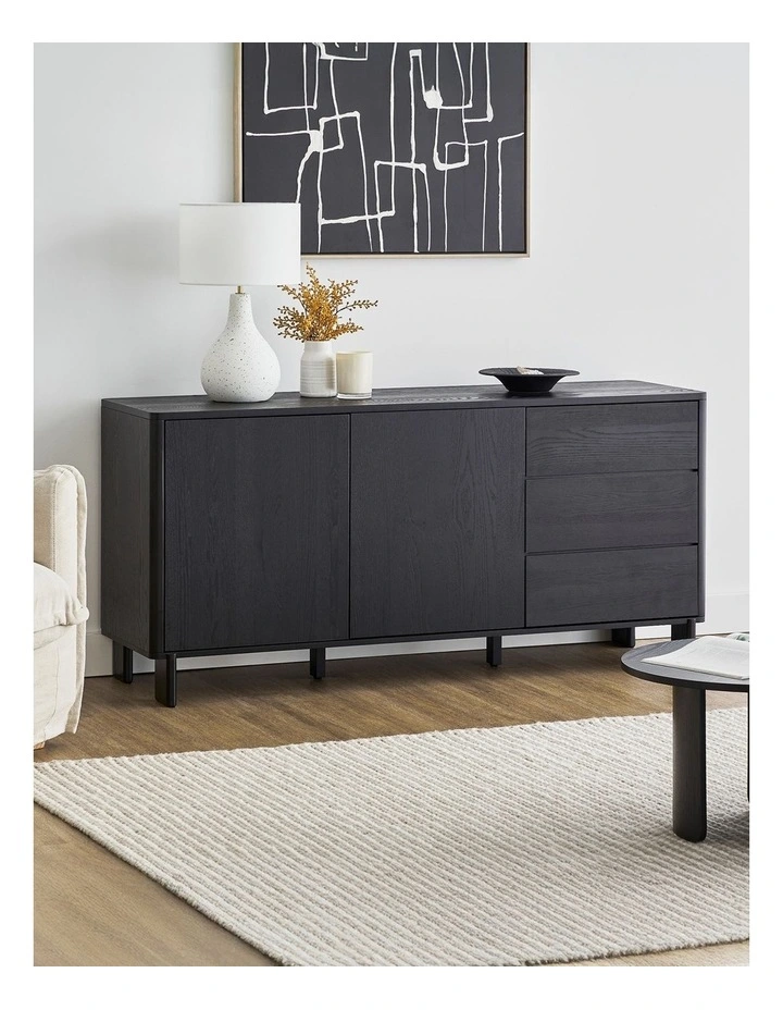 Taupo Sideboard in Black image 3