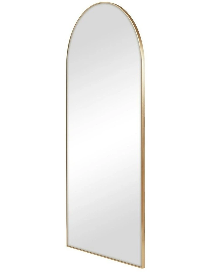 Cindy XXL 200cm Arch Mirror in Gold image 7