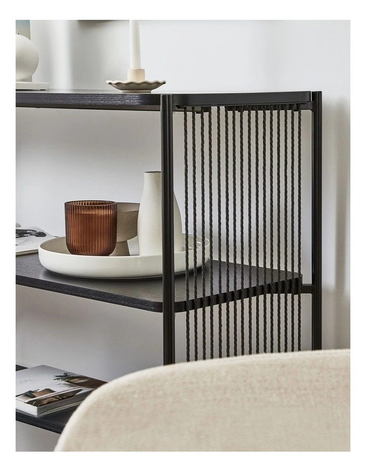 Marina Sideboard 120cm in Black image 7