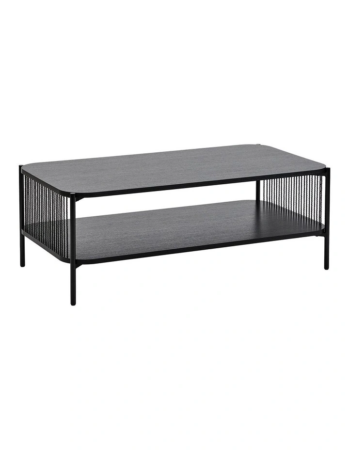 Marina Coffee Table 110cm in Black image 1