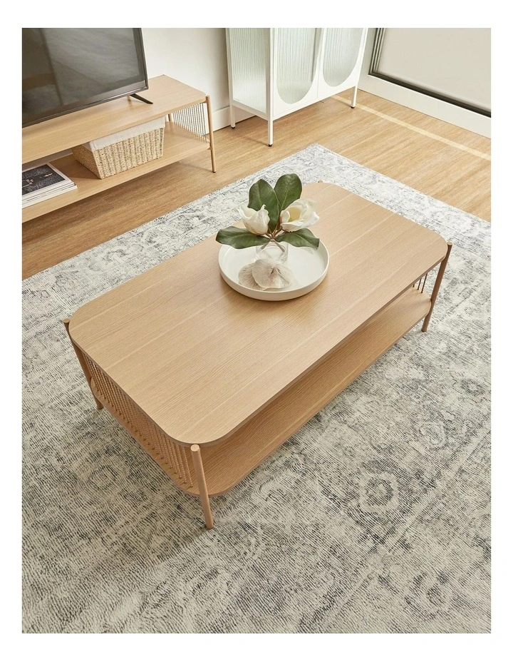 Marina Coffee Table 110cm in Natural image 4