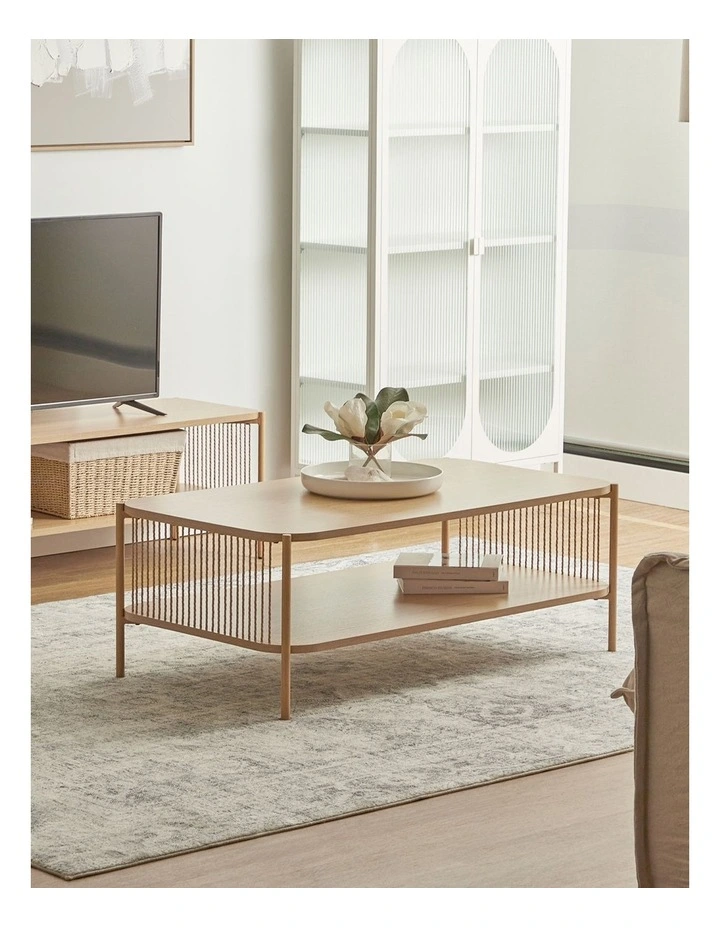Marina Coffee Table 110cm in Natural image 7