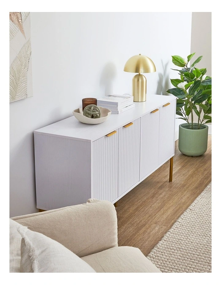 Indy Sideboard 140cm in White image 5