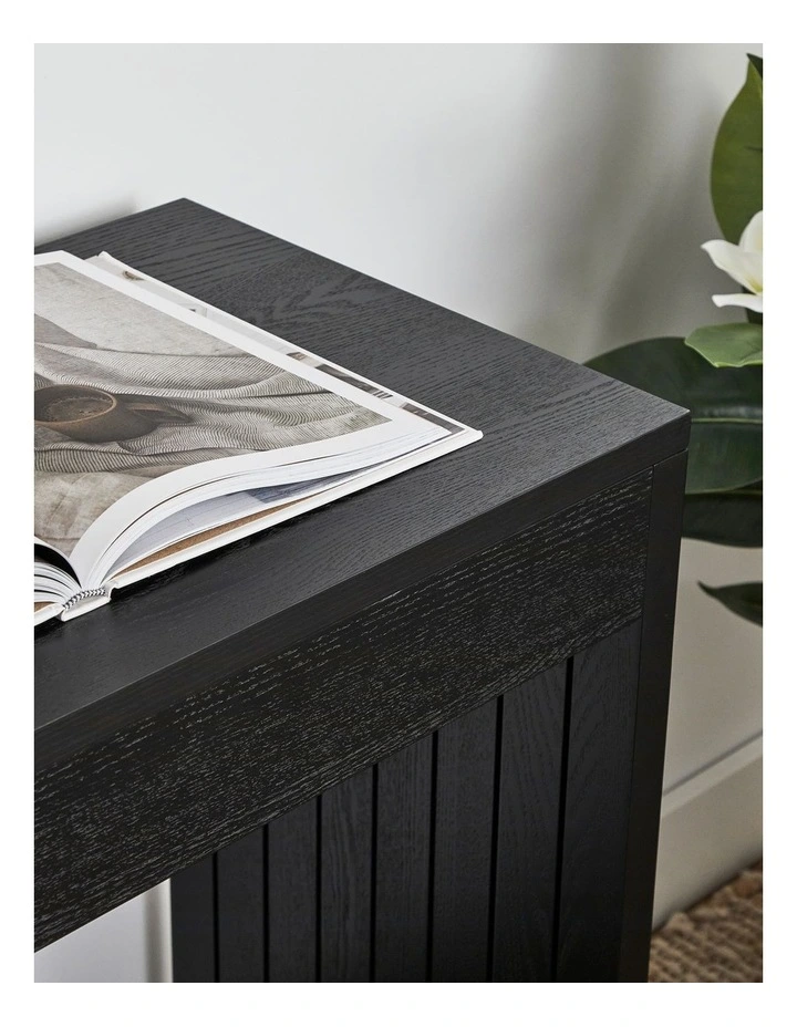 Harper Console Table 120cm in Black image 7