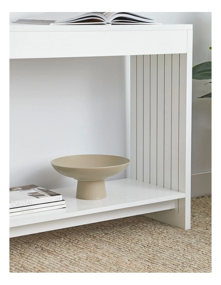 Harper Console Table 120cm in White image 6
