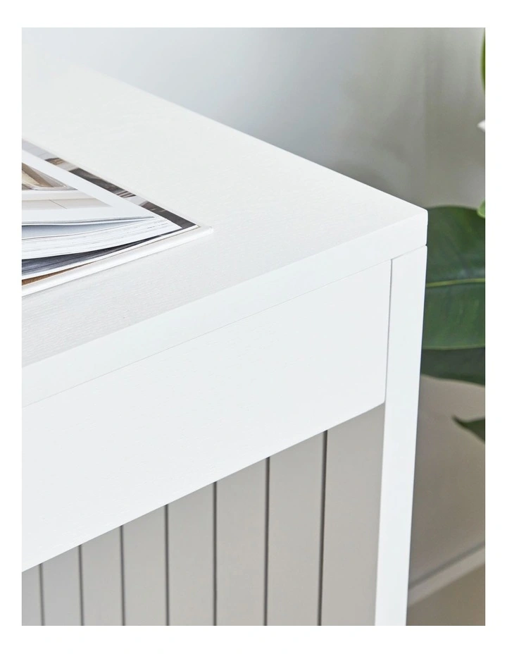 Harper Console Table 120cm in White image 7